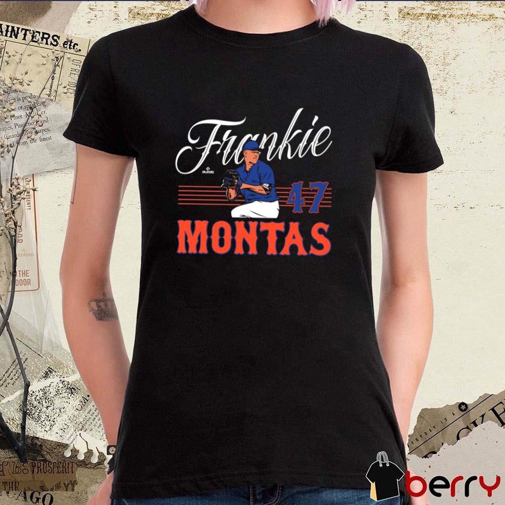 Frankie Montas Number 47 Inked Script New York Mets MLBPA 2025 t-shirt