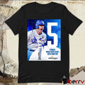 Freddie Freeman 5th Straight World Series Games With A Home Run MLB 2024 Poster t-shirt