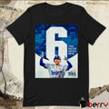Freddie Freeman LA Dodgers Six Straight World Series Games With A Home Run Poster t-shirt