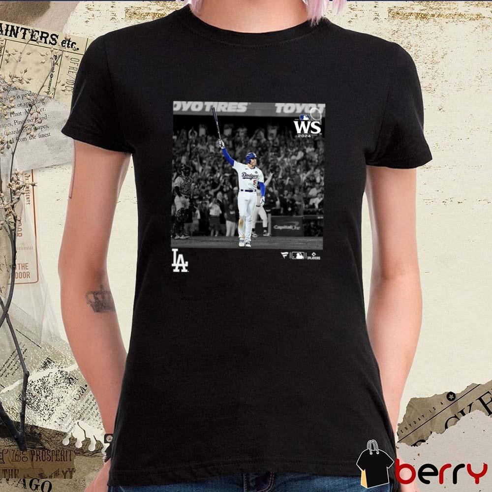 Freddie Freeman Los Angeles Dodgers 2024 MLB Postseason Moments World Series t-shirt