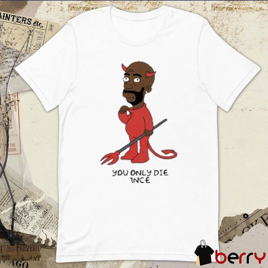Freddie Gibbs Gibbsons SS You Only Die 1Nce t-shirt