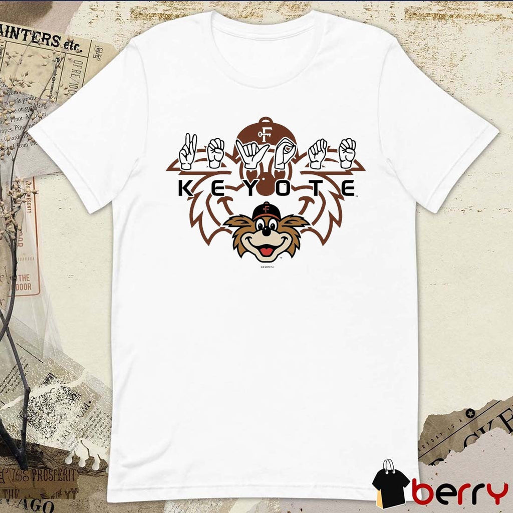 Frederick Keys MiLB Deaf Awareness Keyote 2026 t-shirt
