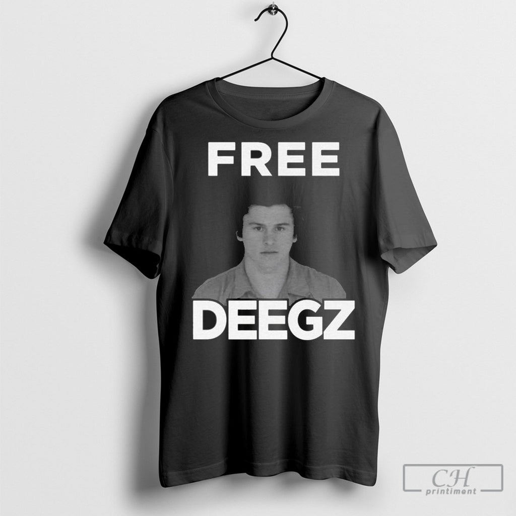 Official Free Deegz Arrested Mugshot Shirt