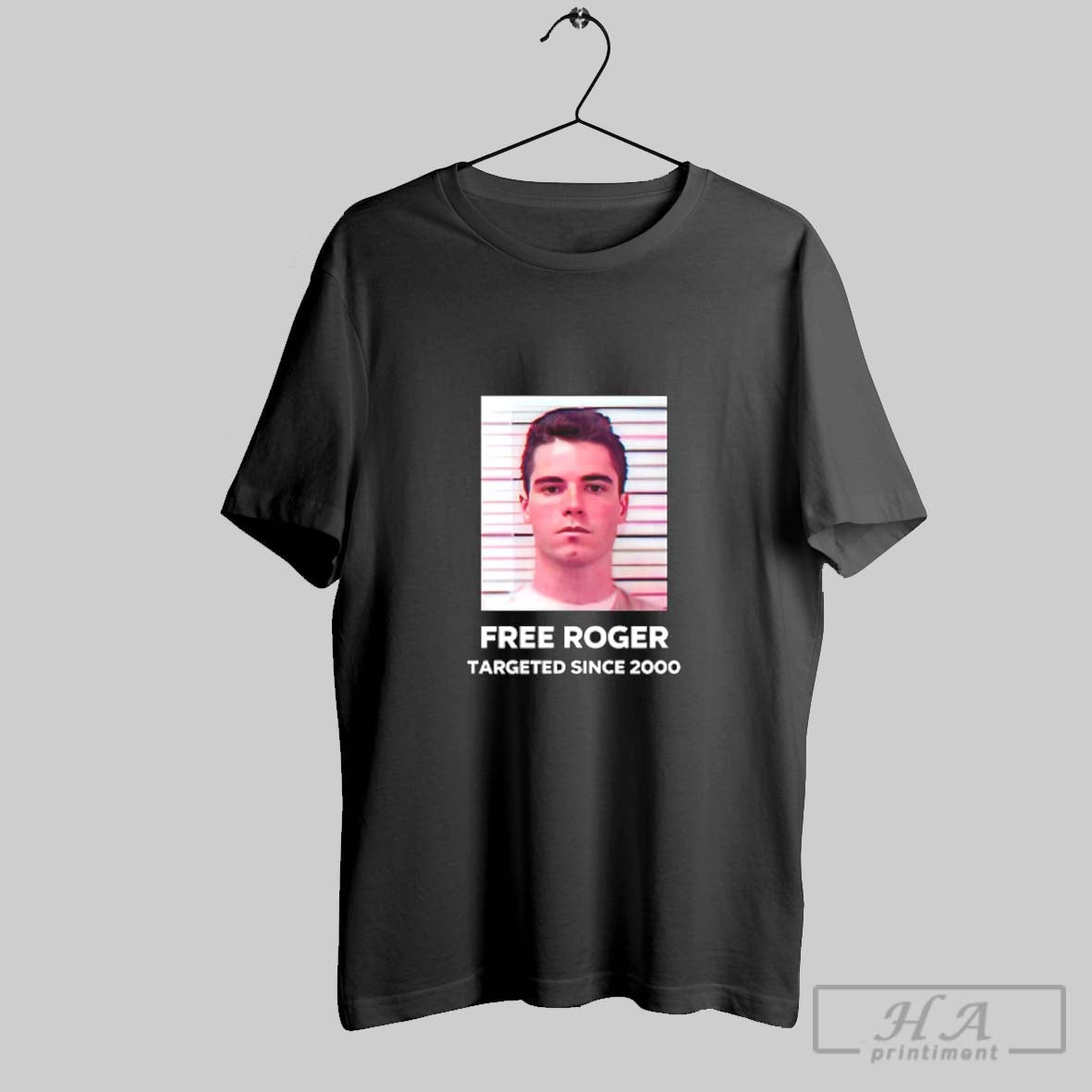 Official Free Roger Targeted Since 2000 V Neck