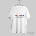 Official Free Speech Freedom Of Speech Charlie Kirk