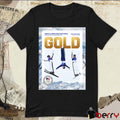 Freestyle Skiing Mixed Team Aerials Chris Lillis, Connor Curran And Kaila Kuhn Team Gold Milano Cortina 2026 Poster t-shirt