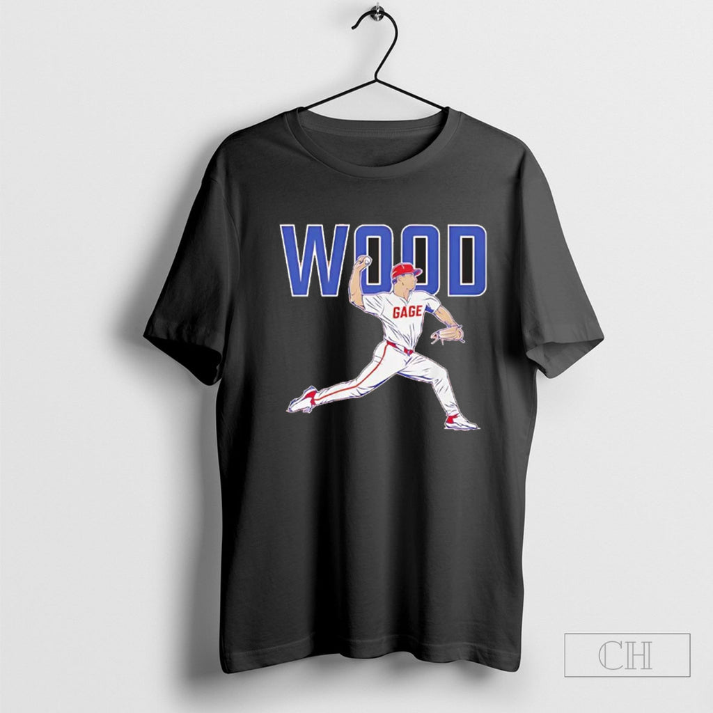 Official Gage Wood Ace Pose Throwing Philadelphia Phillies Sweater