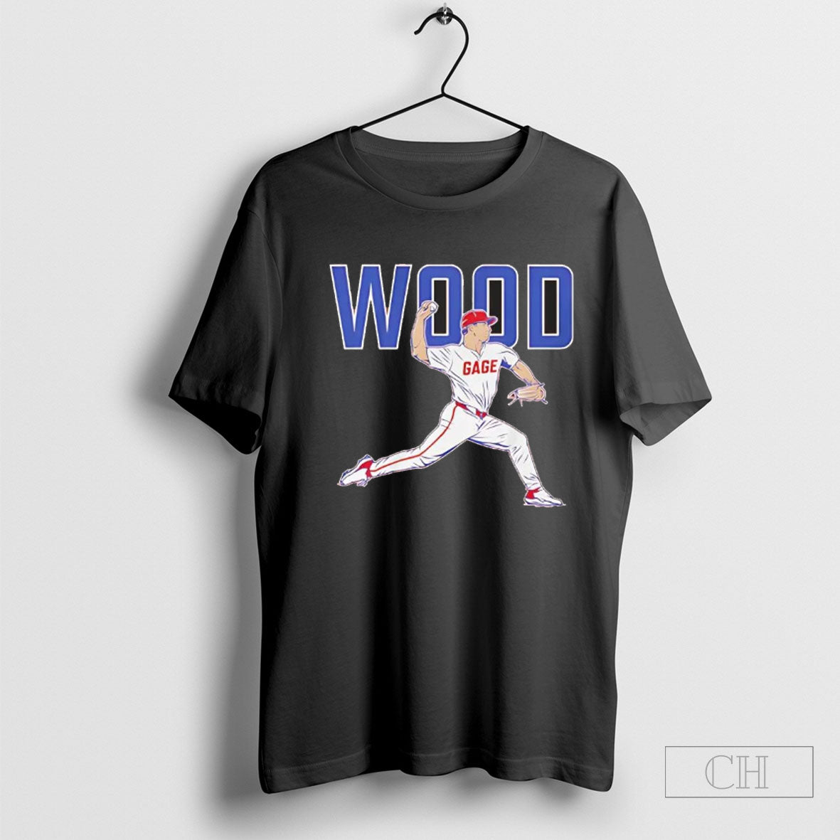 Official Gage Wood Ace Pose Throwing Philadelphia Phillies Sweater