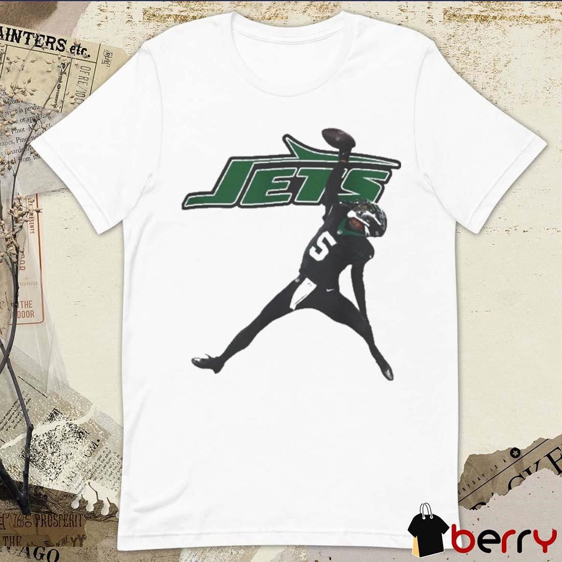 Garrett Wilson 5 New York Jets NFL Pose Graphic t-shirt