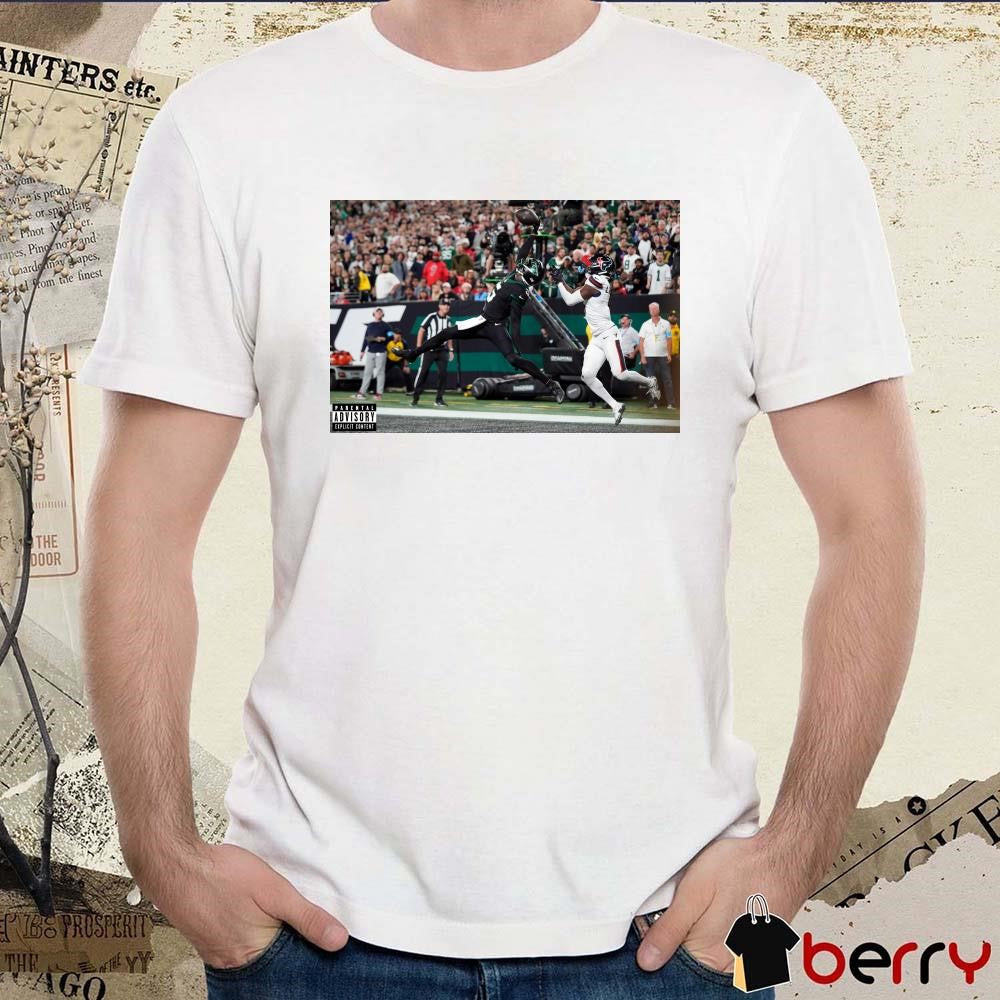 Garrett Wilson makes a one-handed touchdown catch in the fourth quarter of the Jets-Texans game t-shirt