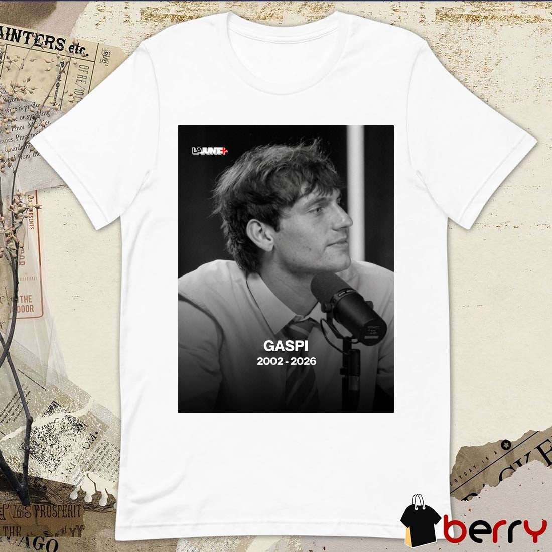 Gaspi 2002 – 2026 LaJunta Plus Poster t-shirt