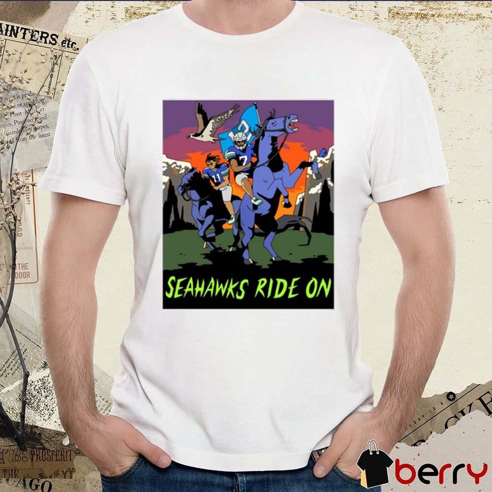 Geno And Jsn Seattle Seahawks Ride On t-shirt