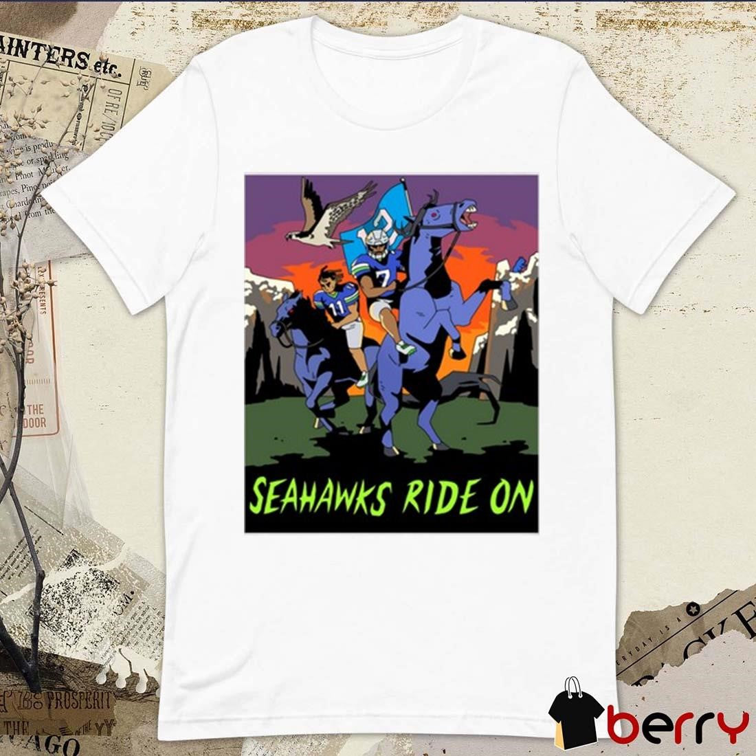 Geno And Jsn Seattle Seahawks Ride On t-shirt