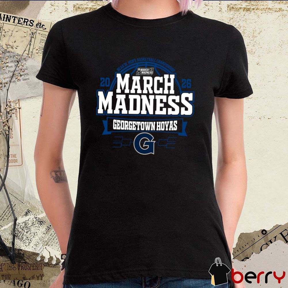 Georgetown Hoyas 2026 NCAA DI Men’s Basketball Championship March Madness t-shirt