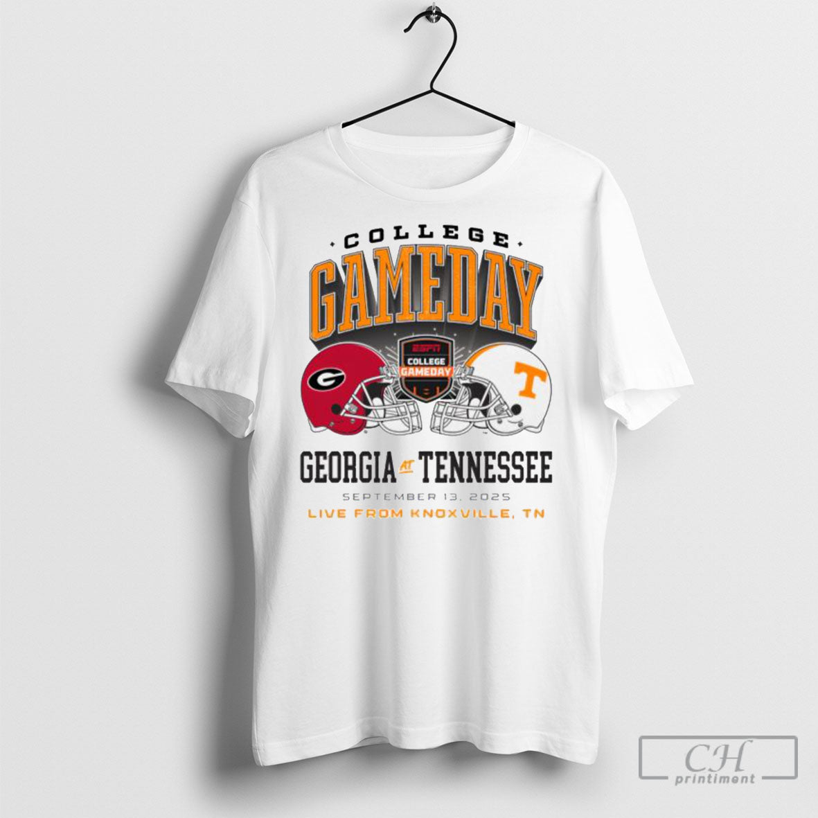 Official Georgia At Tennessee Sept 13 2025 Knoxville Tn T Shirt