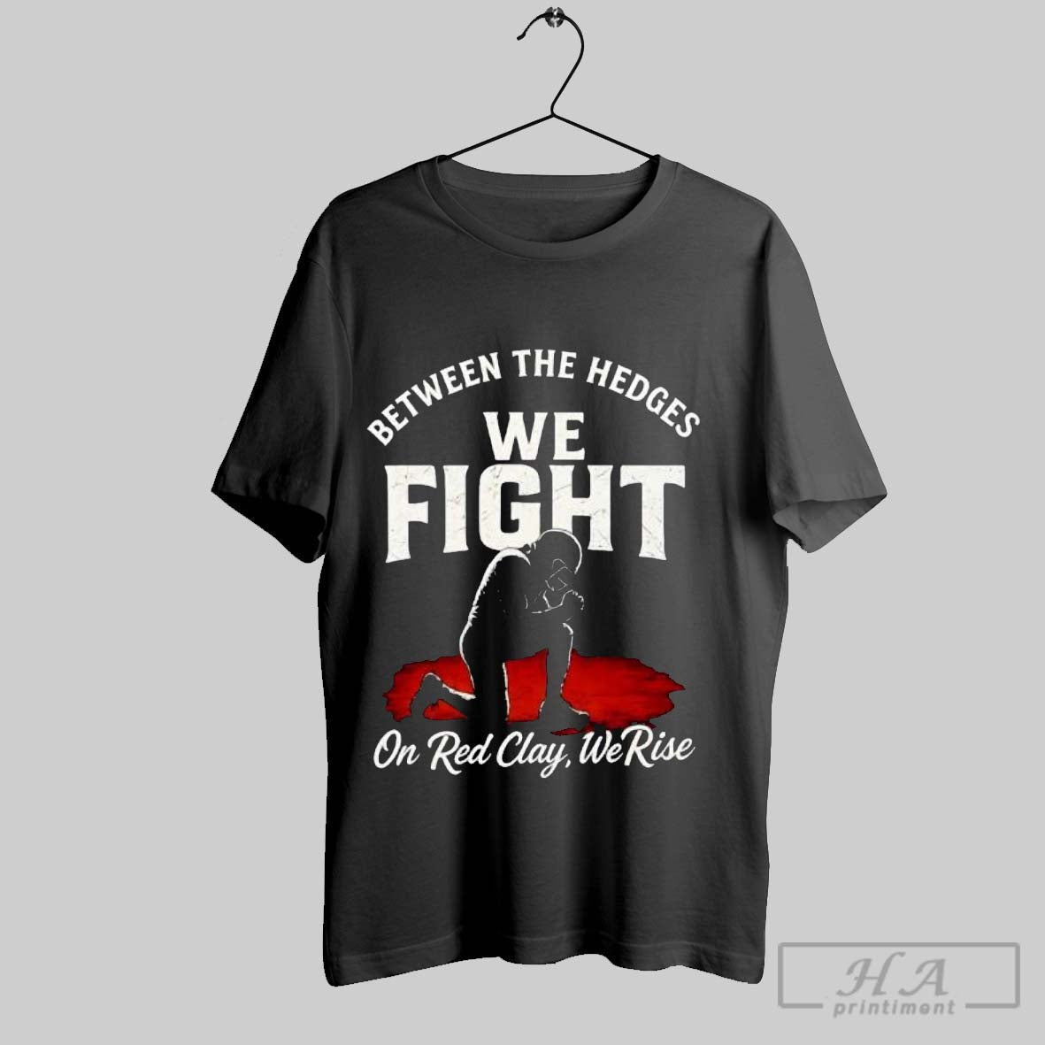 Official Georgia Bulldogs Between The Hedges We Fight On Red Clay We Rise