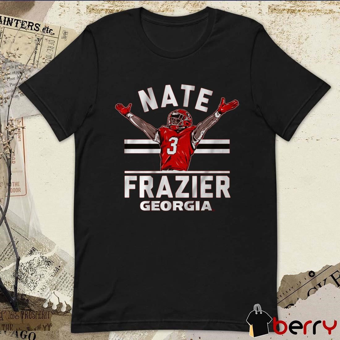 Georgia Bulldogs Football Nate Frazier TD Pose t-shirt