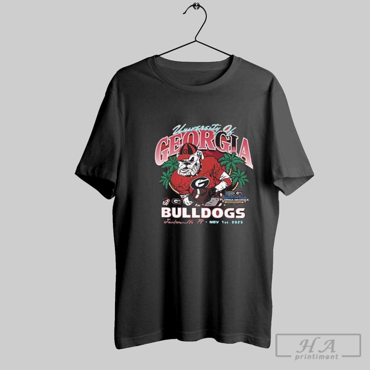 Official Georgia Bulldogs Football Rivalry November 1st 2025 Shirt