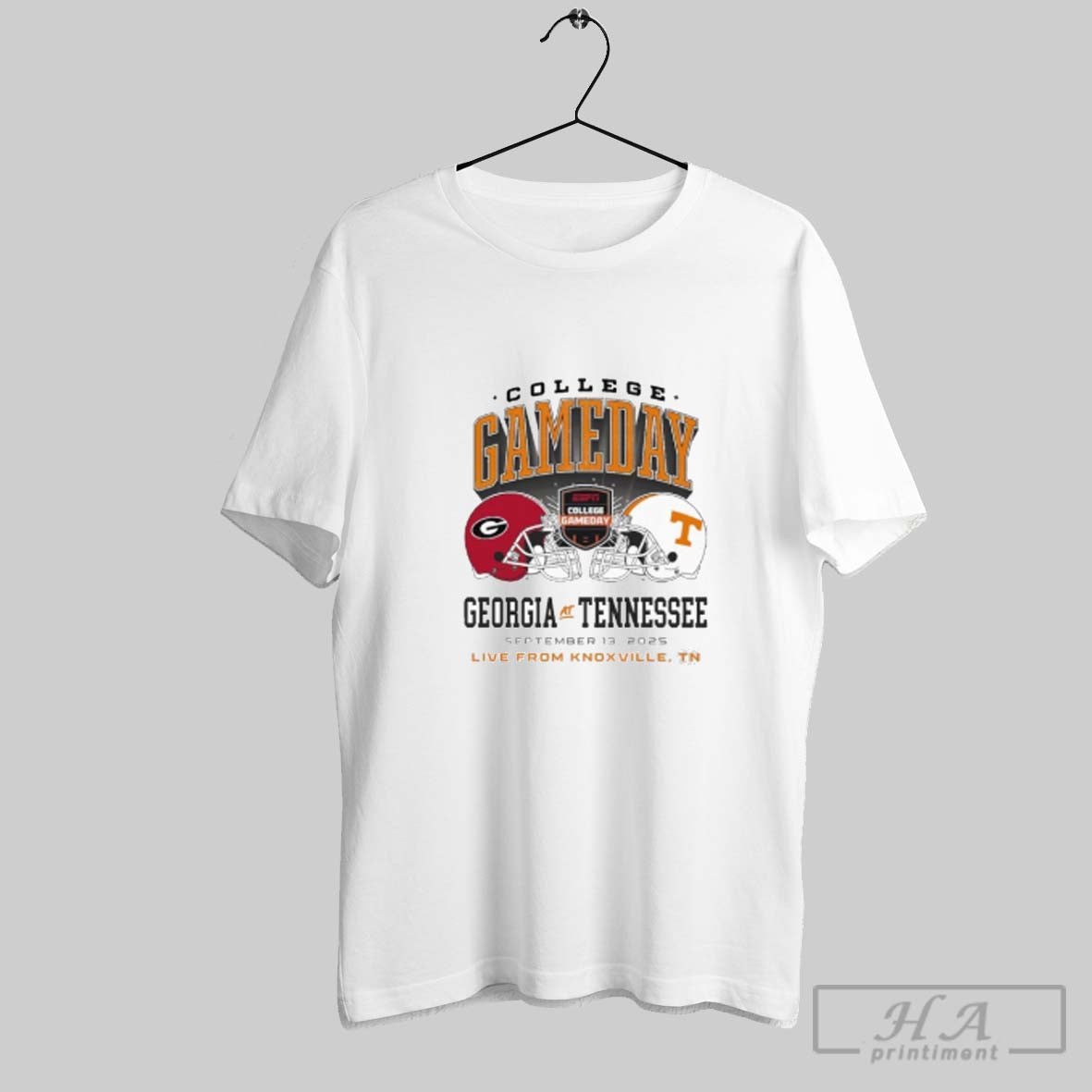Official Georgia Bulldogs Vs Tennessee Volunteers 2025 College Gameday Matchup