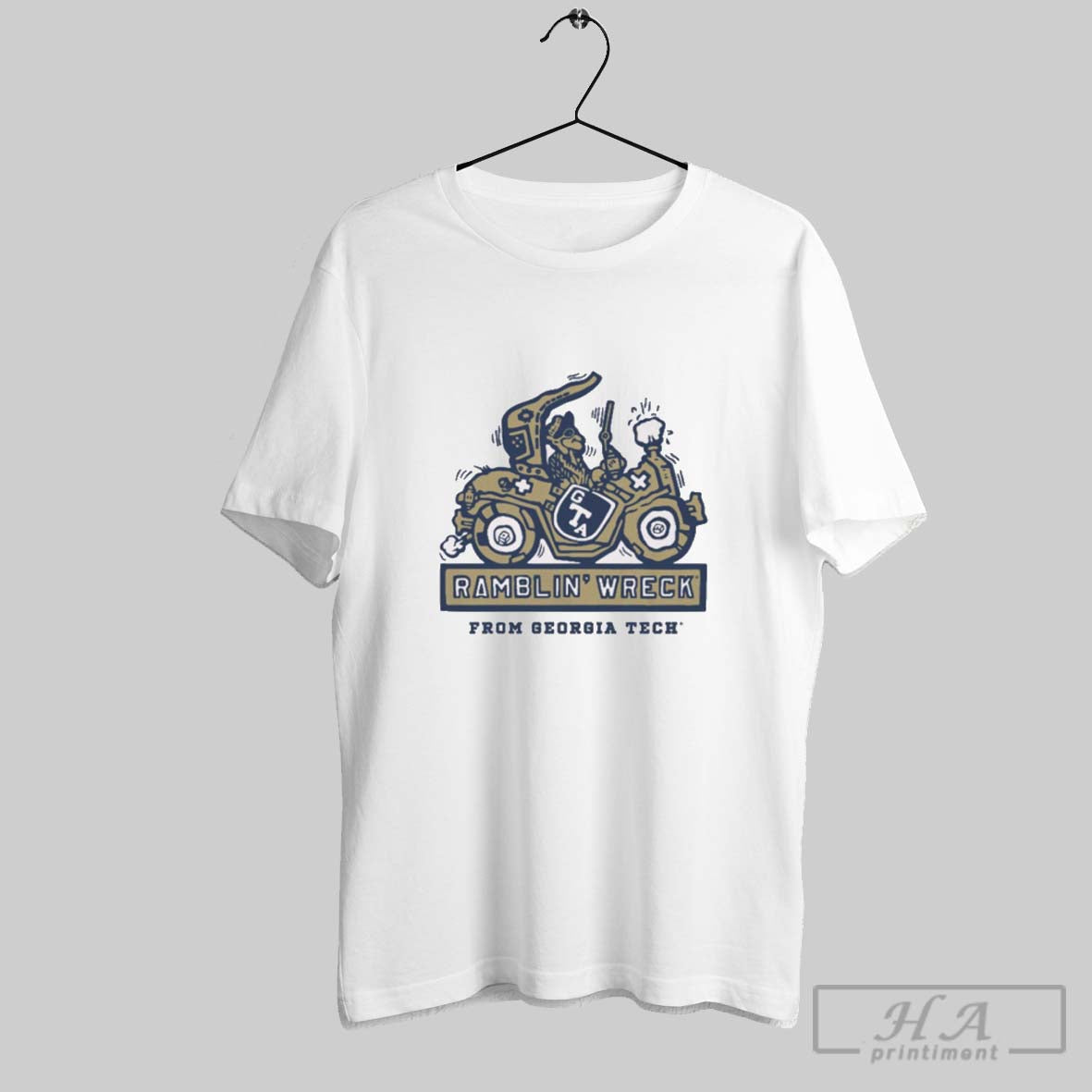 Official Georgia Tech Yellow Jackets Football Ramblin Wreck 2025