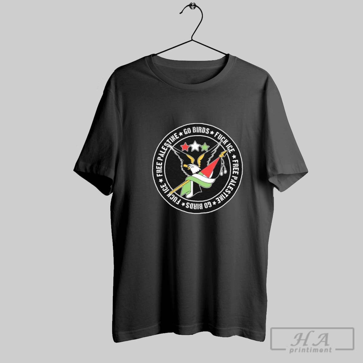 Official Go Birds Fuck Ice Free Palestine Hannah Einbinder