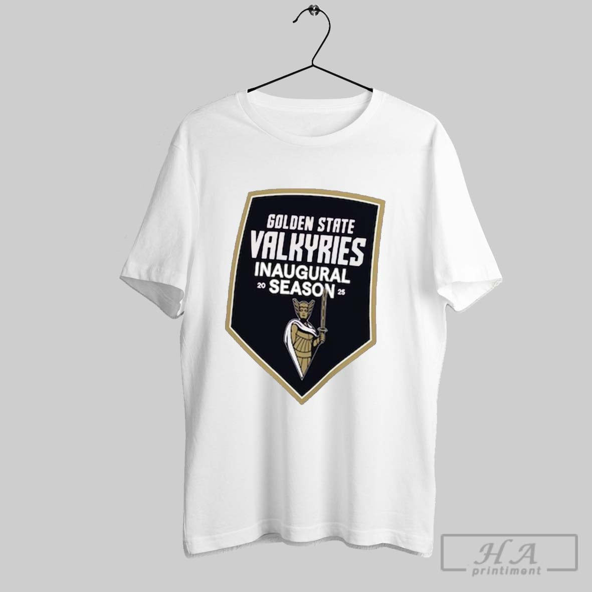 Official Golden State Valkyries Inaugural Season Crest 2025