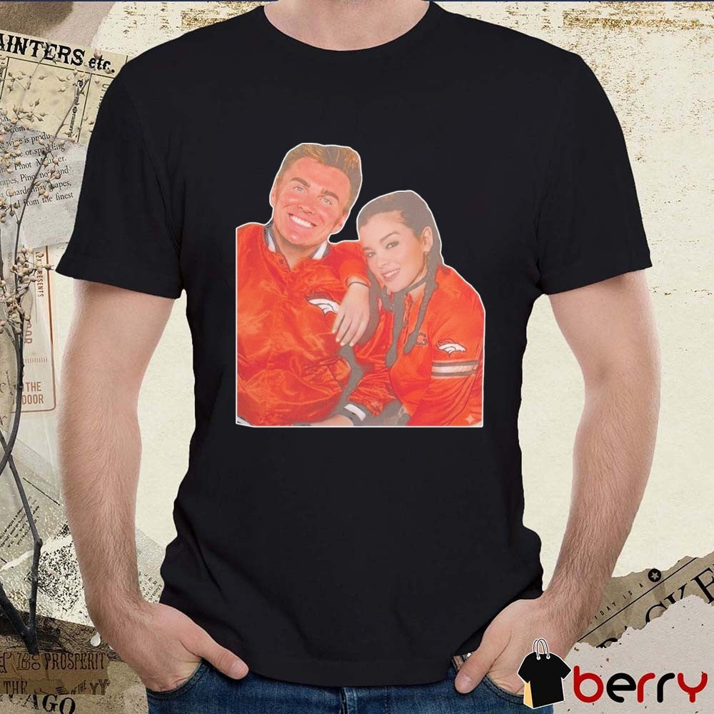 Hailee Steinfeld NFL Josh Allen Buffalo Bills and Denver Broncos t-shirt