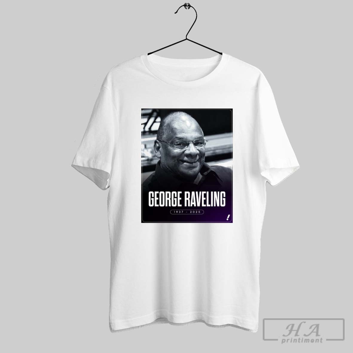 Official Hall Of Famer George Raveling Passed Away Tuesday 1937 2025 Poster