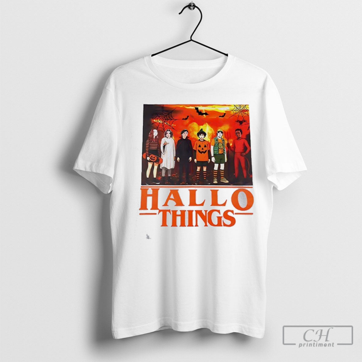 Official Hallo Things Halloween Shirt