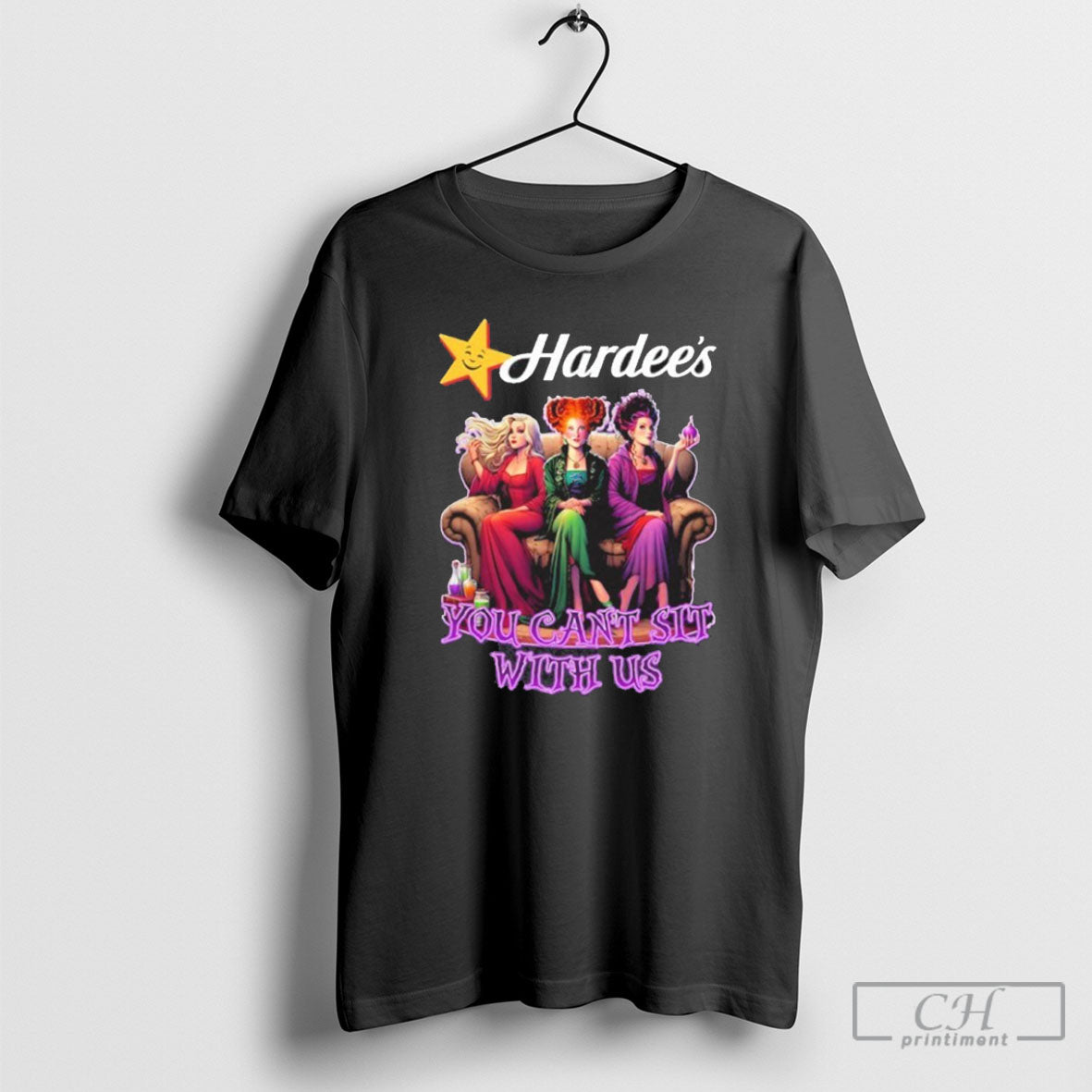 Official Hardees Hocus Pocus You Cant Sit With Us Halloween Shirt Sweater