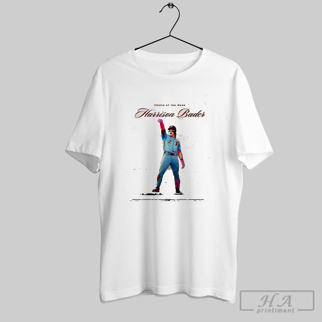 Official Harrison Bader Phillie Of The Week Philadelphia Phillies Baseball 2025