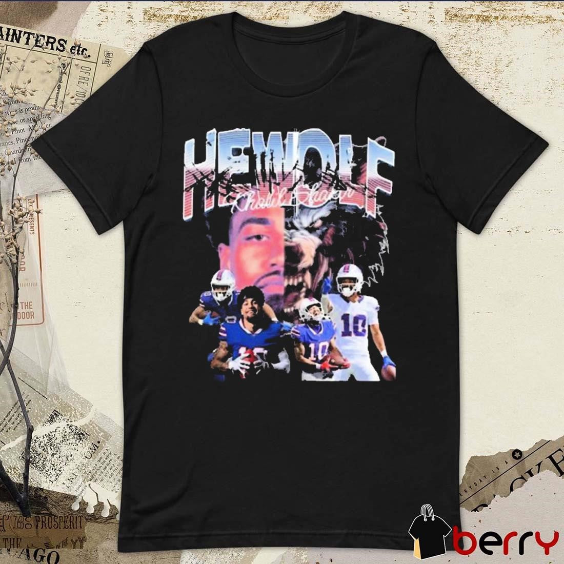 HeWolf Khalil Shakir Buffalo Bills NFL Graphic t-shirt