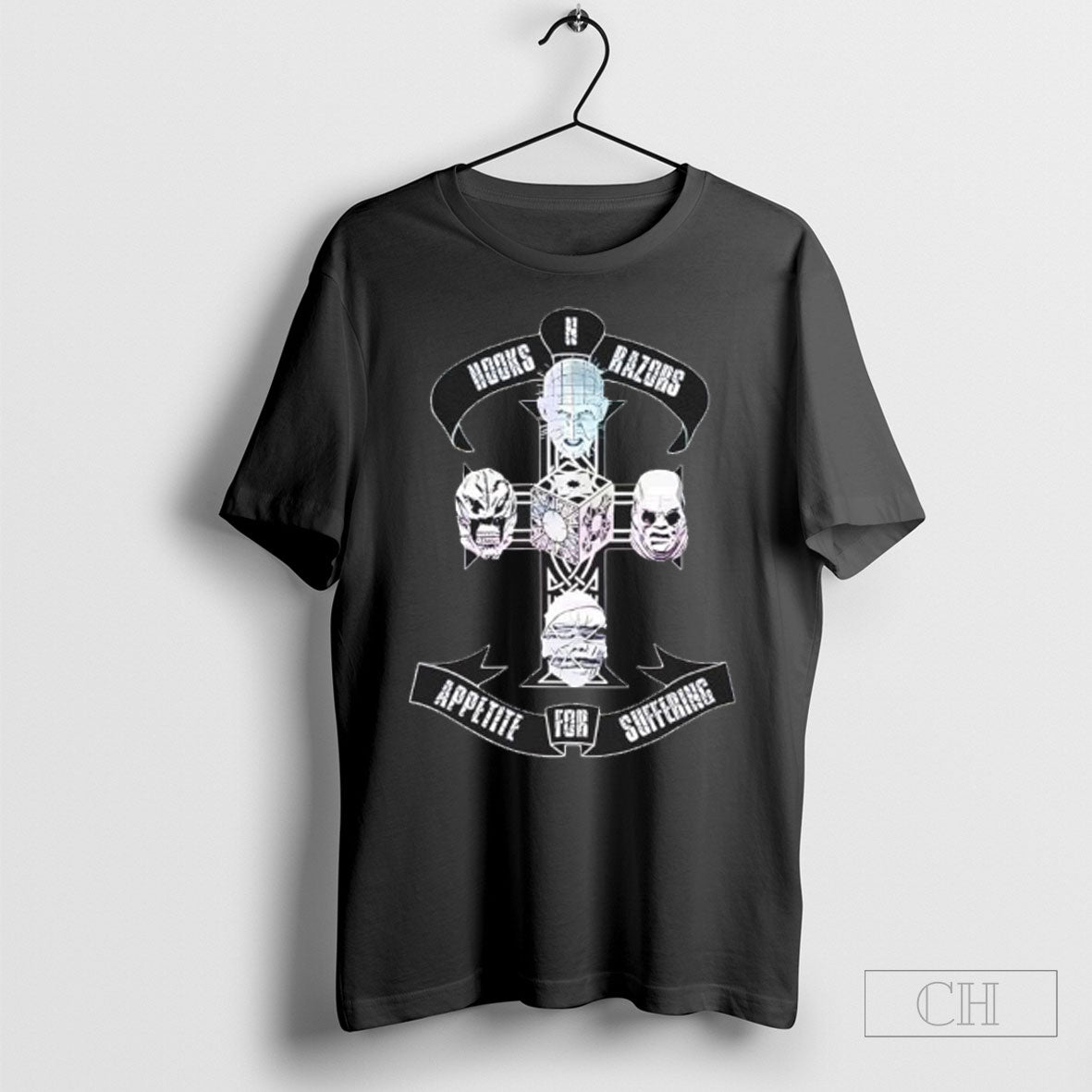 Official Hellraiser Hooks N Razors Appetite For Suffering Sweater