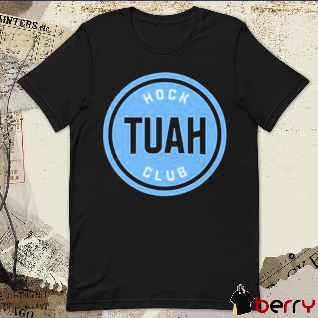 Hock Tuah Club Utah Club Hockey Inaugural Game Oct 8 2024 t-shirt