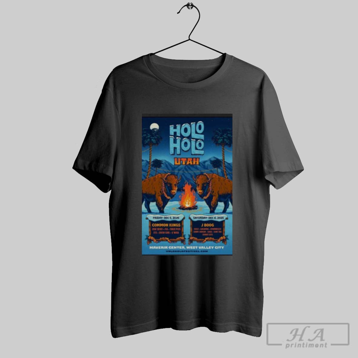 Official Holo Holo Music Festival 2025 Shows West Valley City Poster Shirt Tee Shirt 2025