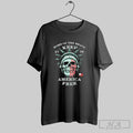 Official Home Of The Brave Keep America Free 1776 Liberty Skull