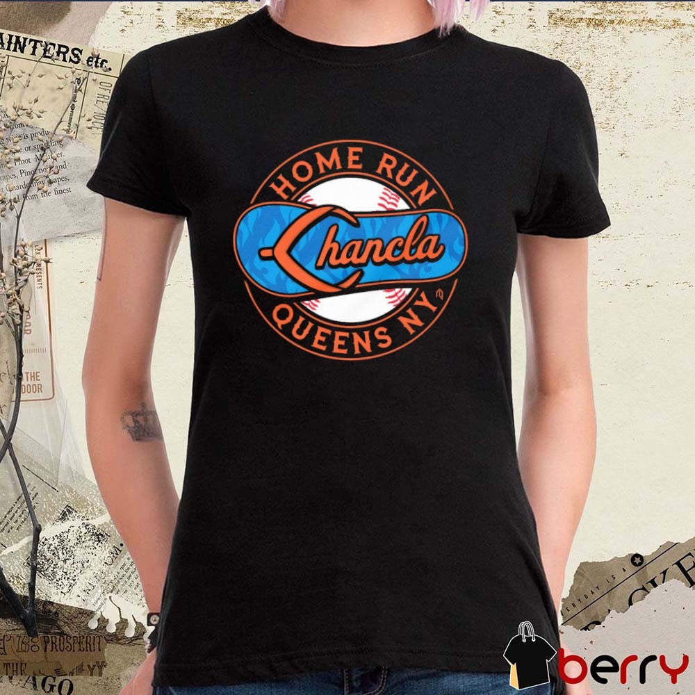 Home Run Chancla Queens NY New York Mets MLB Baseball 2025 t-shirt