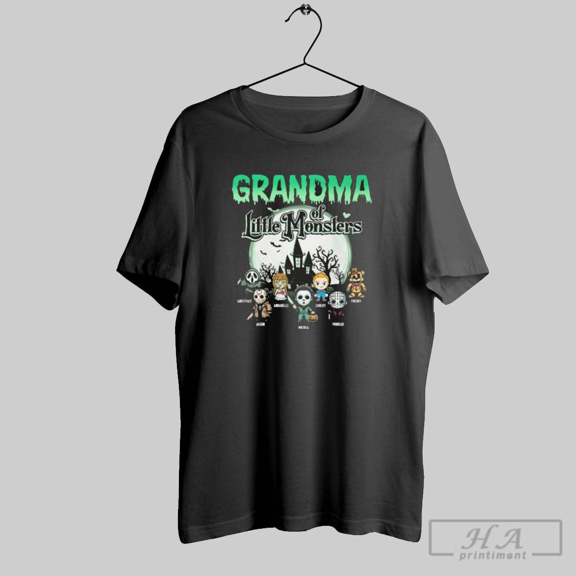 Official Horror Characters Chibi Grandma Of Little Monsters Halloween