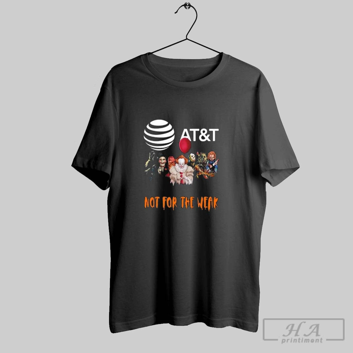 Official Horror Characters X Att Not For The Weak Halloween 2025