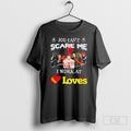 Official Horror Halloween You Cant Scare Me I Work At Loves Sweater