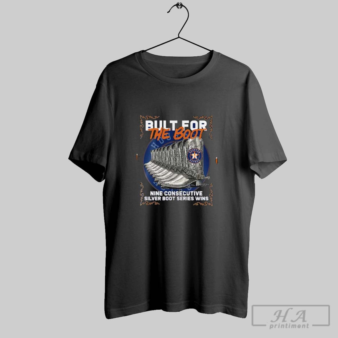 Official Houston Astros Built For The Boot Nine Consecutive Silver Boot Series Wins
