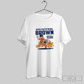 Official Hunter Brown Houston Astros Cartoon Signature