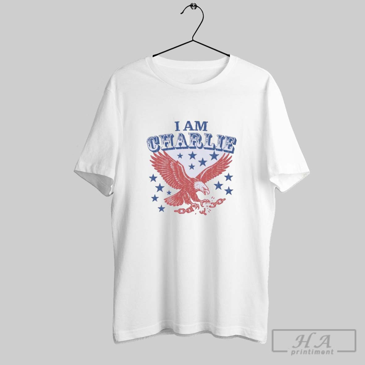 Official I Am Charlie Retro American Eagle