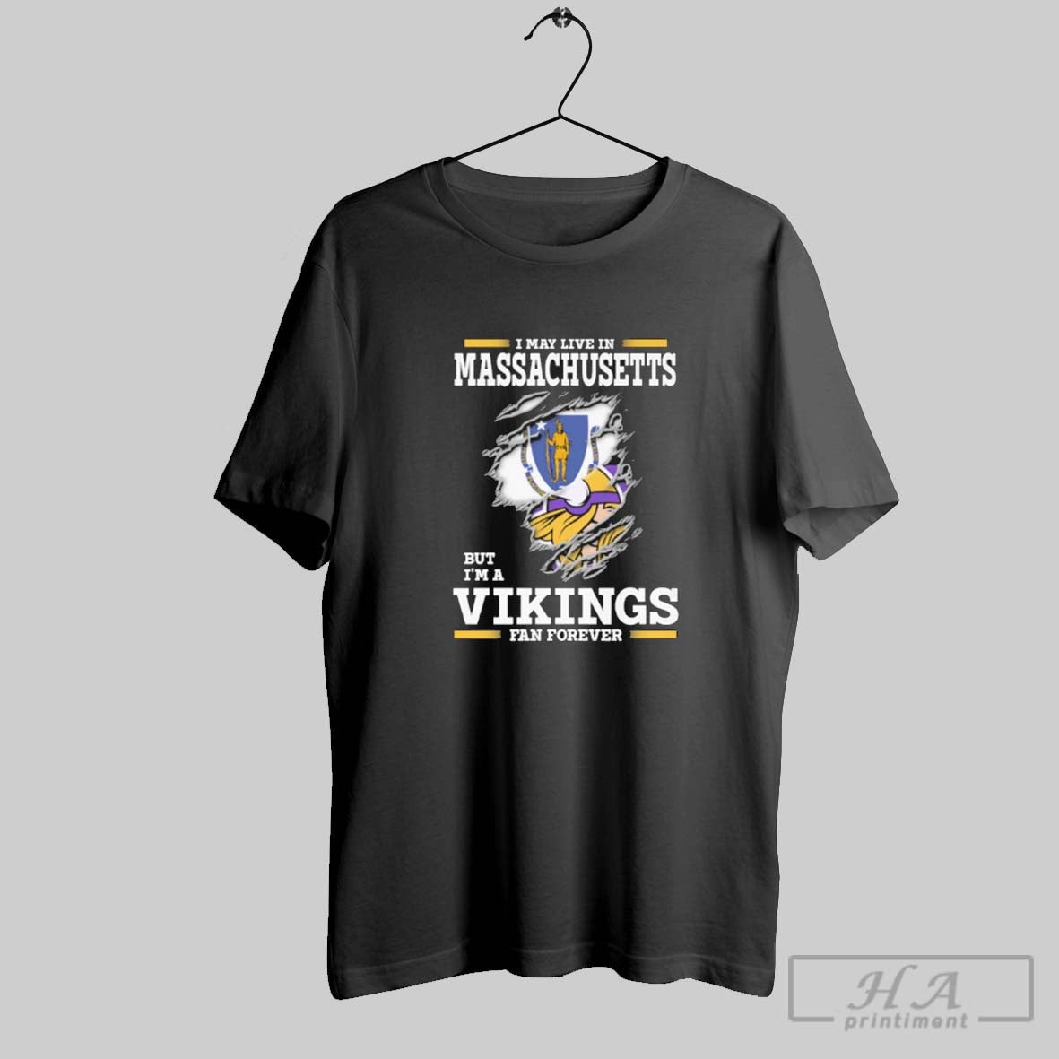 Official I May Live In Massachusetts But Im A Vikings Fan Forever