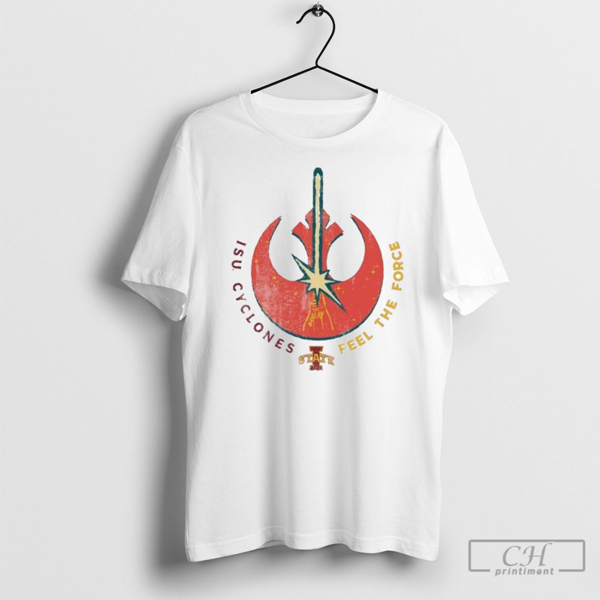 Official I State Cyclones Feel The Force Shirt Sweater