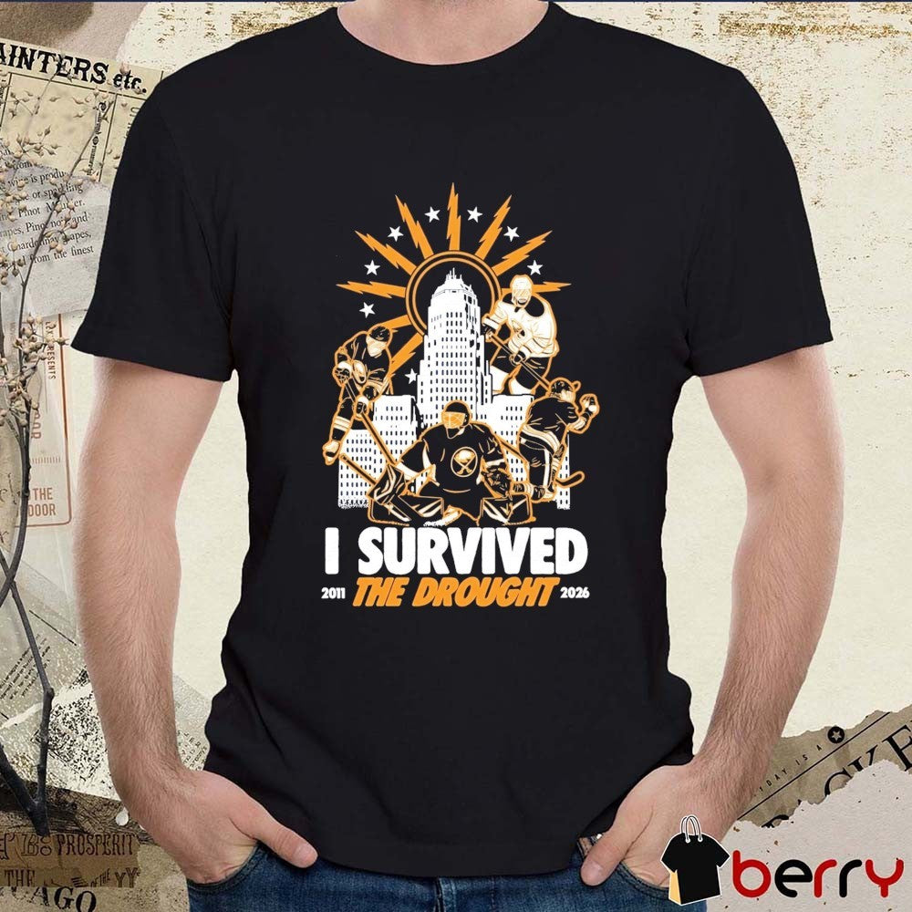 I Survived the Drought 2011 – 2026 Buffalo Sabres Hockey Graphic t-shirt