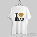 Official I Love Beau Pribula Missouri Tigers Heart