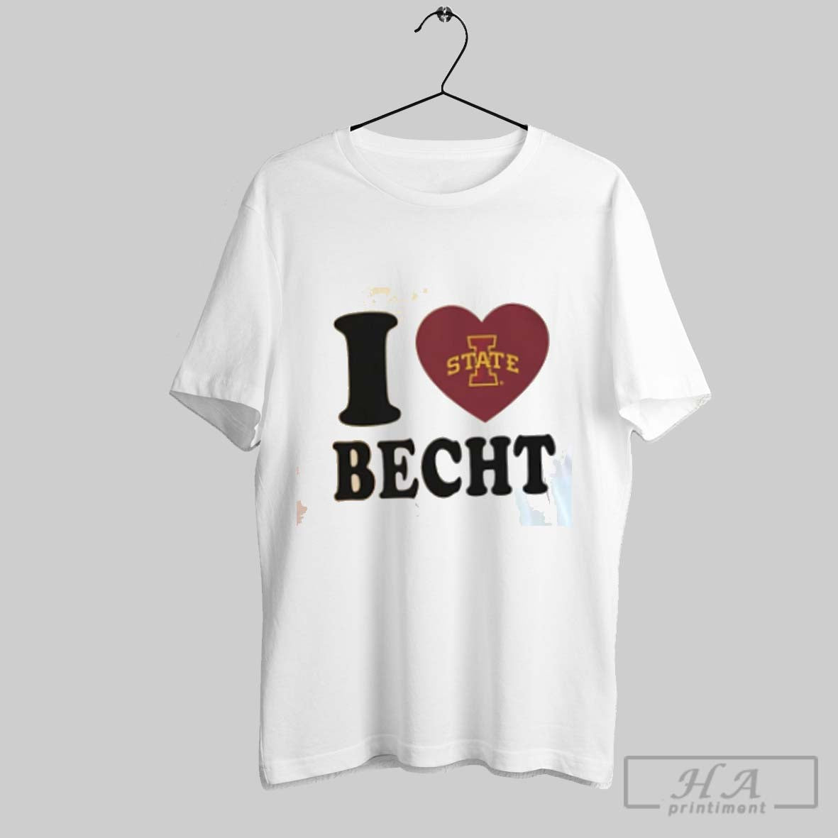 Official I Love Rocco Becht Iowa State Cyclones Heart