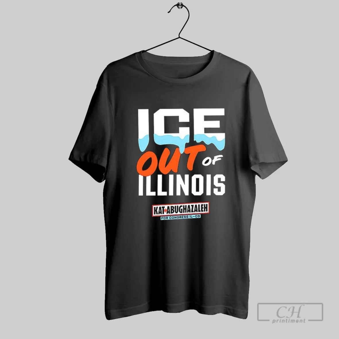 Official Ice Out Of Illinois T Shirt