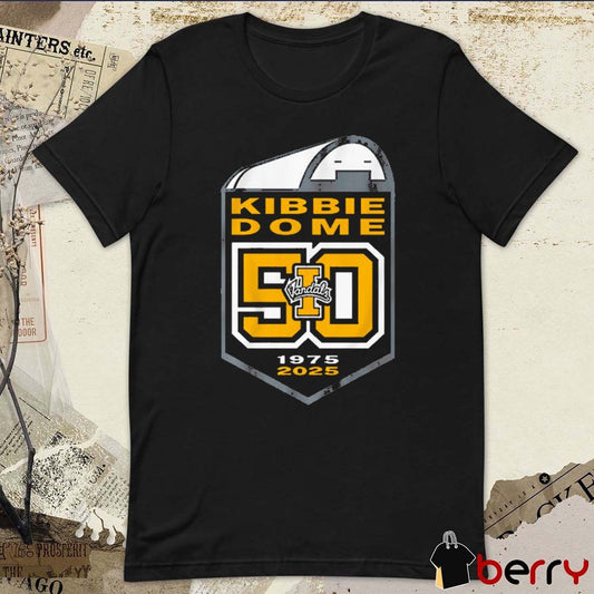 Idaho Vandals Football NCAA Kibbie Dome 50th Anniversary 1975-2025 t-shirt